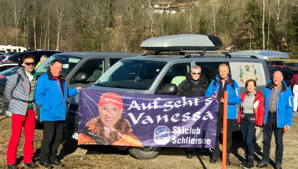 Skiclub Schliersee unterstützt Vanessa Hinz  in Ruhpolding!