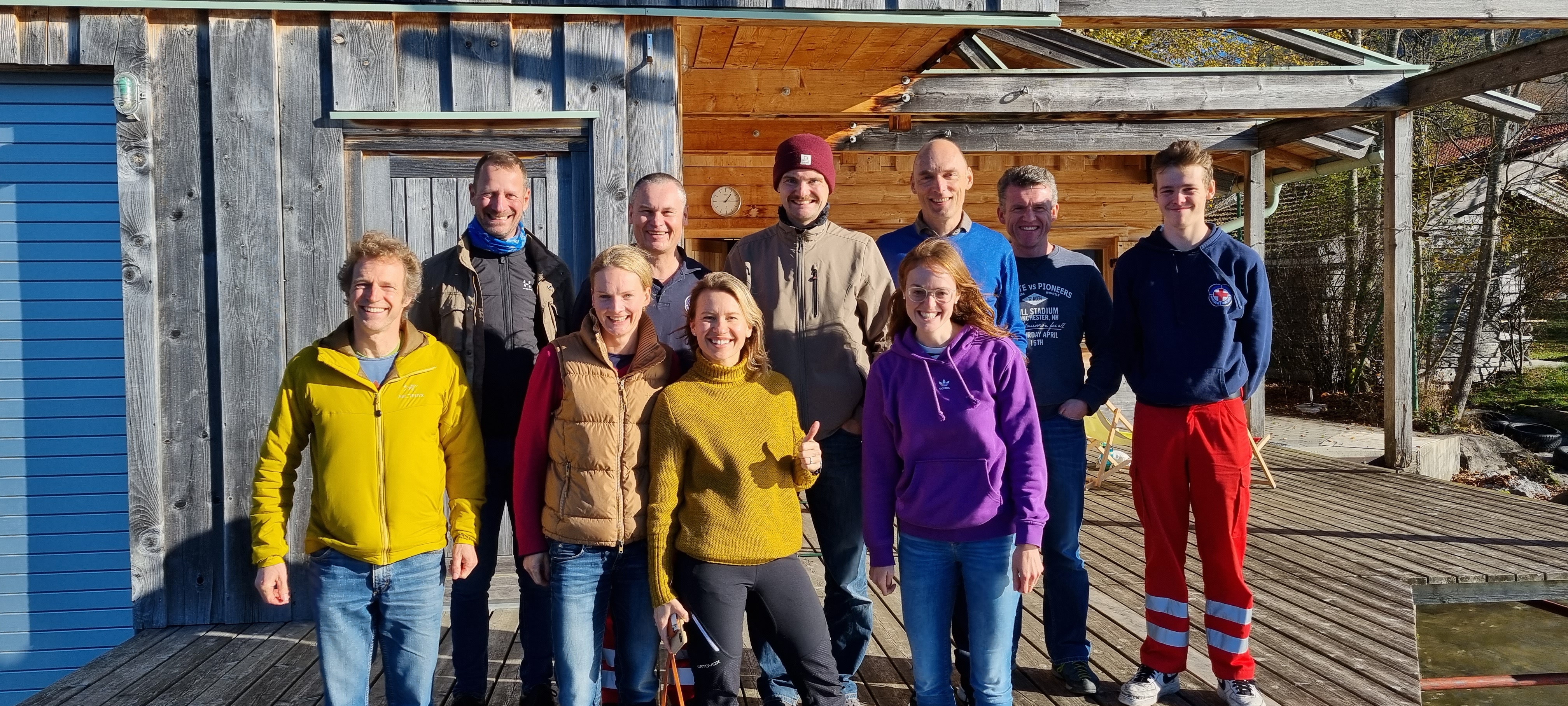 Rettungsschwimmer für Tri Team