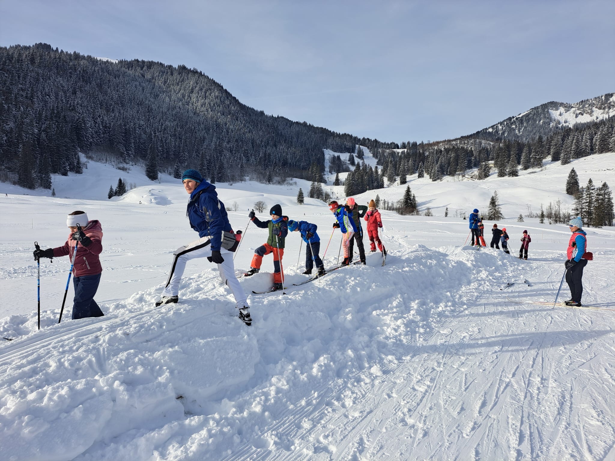 Langlauf-Camp 2025 vom Skiclub Schliersee war wieder spitze!